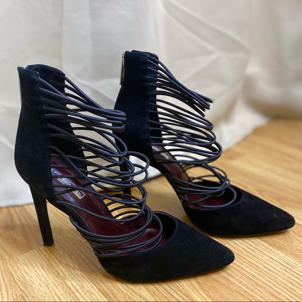 Bcbgeneration Black Statement Heels